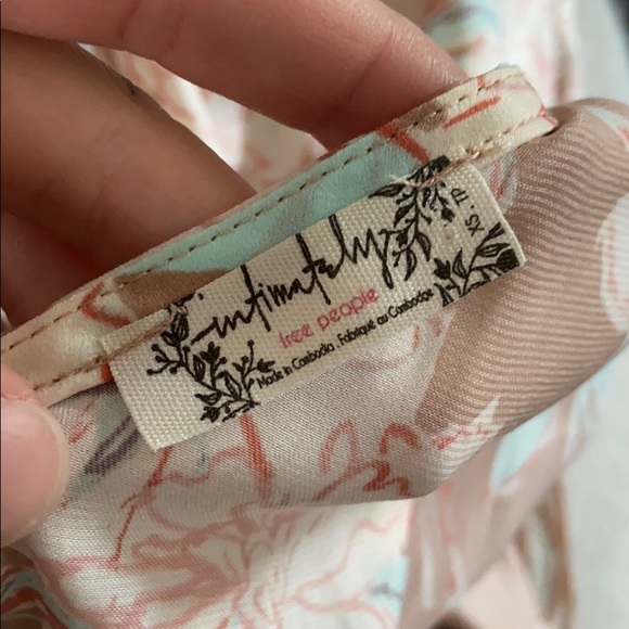 FREE PEOPLE LINE UP FLORAL CAMI - Picture 6 of 6